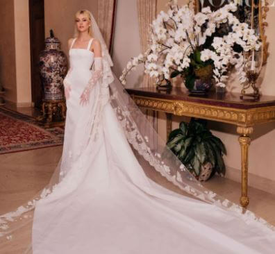 Nicola Peltz on her big day.